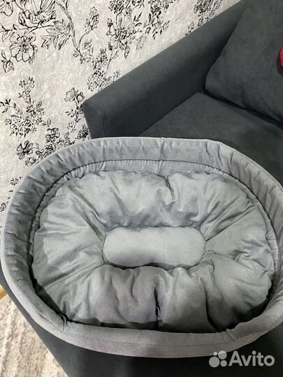 Лежанка для кота/собаки серый