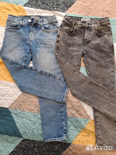 Джинсы для мальчика 128