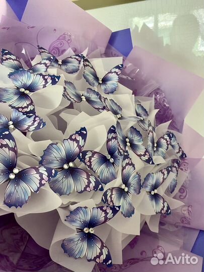 Букет из бабочек