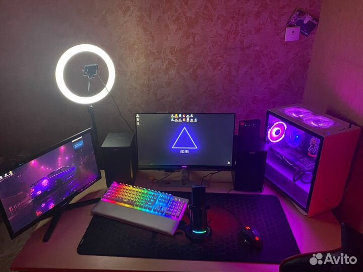 Готовой игровой сетап для стрима Игровой пк RTX