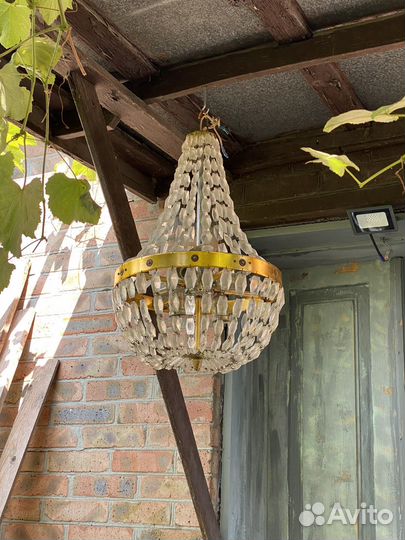 Хрустальная люстра СССР