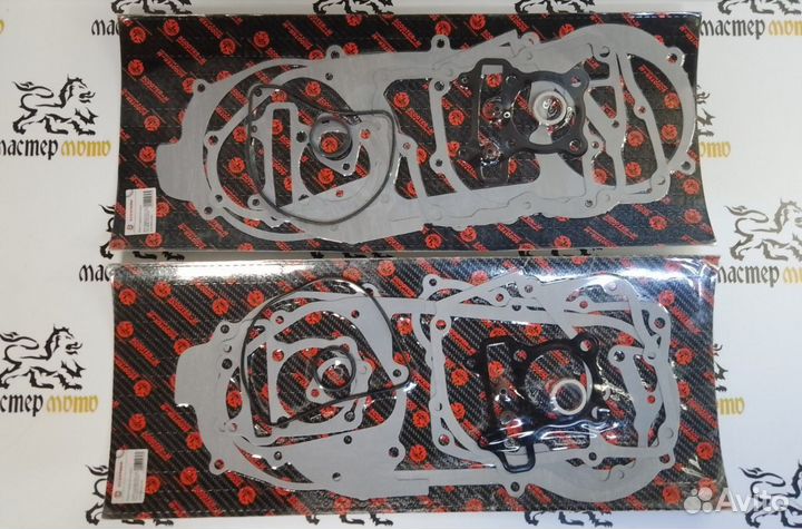 Прокладки двигателя 152QMI 125сс D52,4 (короткий)