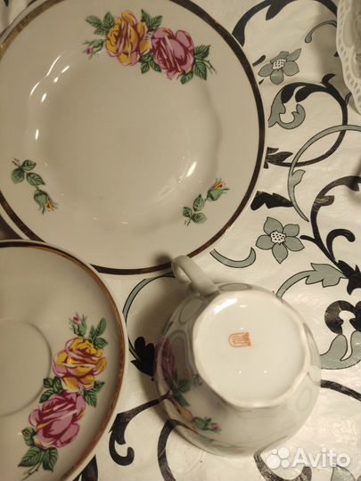 Чайное трио рига СССР