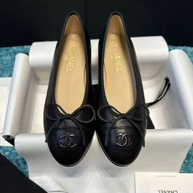 Балетки Chanel премиум нат.кожа 35-43