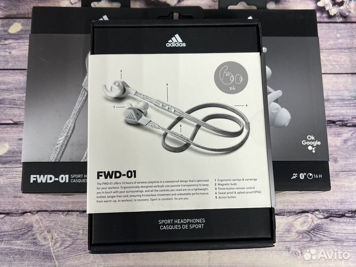 Спортивные наушники Adidas fwd-01