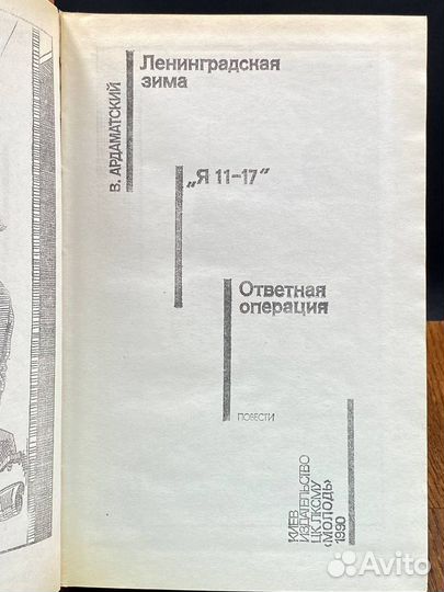 Ленинградская зима. Я 11-17