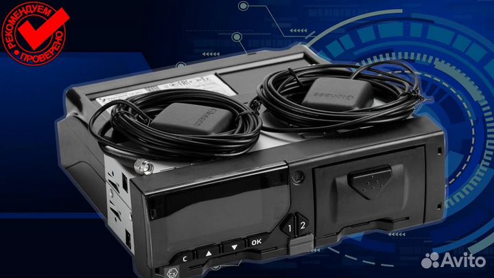 Тахограф Меркурий та 001 с скзи.Под ключ