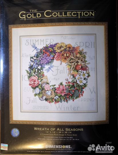 Набор Dimensions Wreath of All Seasons 35040