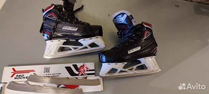 Лезвия для вратарских коньков Bauer 1g