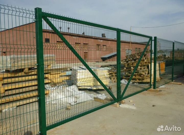 Забор металлический за 1 день качественно