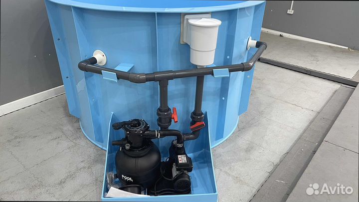 Купель из полипропилена круглая от производителя