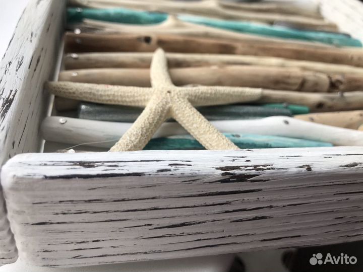 Панно из дерева и веток