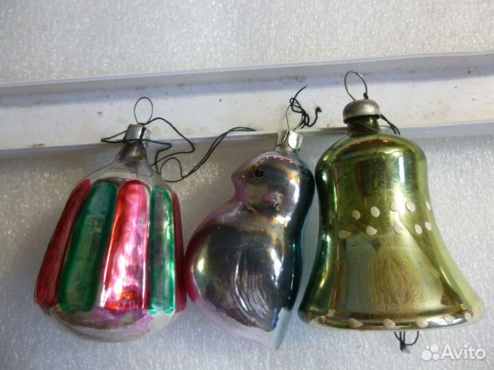 Елочные игрушки СССР