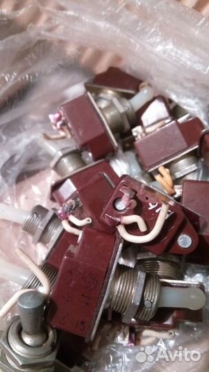 Выключатели, кнопки СССР