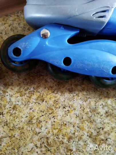 Роликовые коньки детские раздвижные