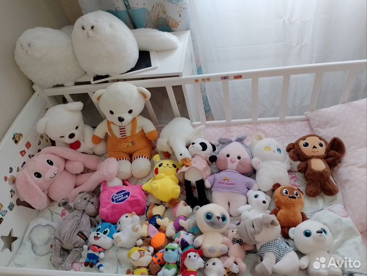 Мягкие игрушки пакетом