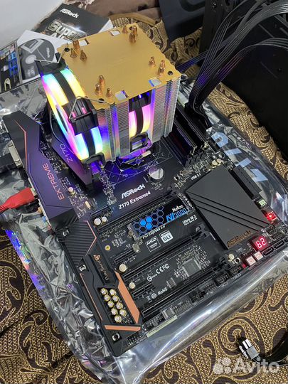 Кулер процеccорный/ 6 трубок / 2 вентилятора