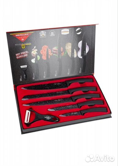 Набор ножей кухонных. Новый