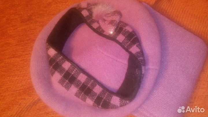 Шапки и шарфы женские и детские