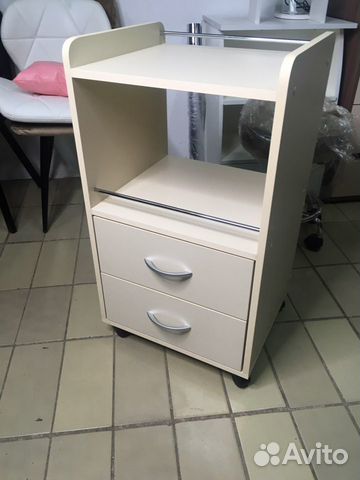 Этажерка 2 ящика на колесах