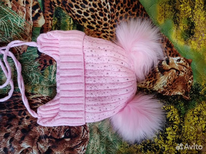 Шапка зимняя для девочки