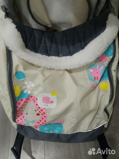 Детские санки коляска