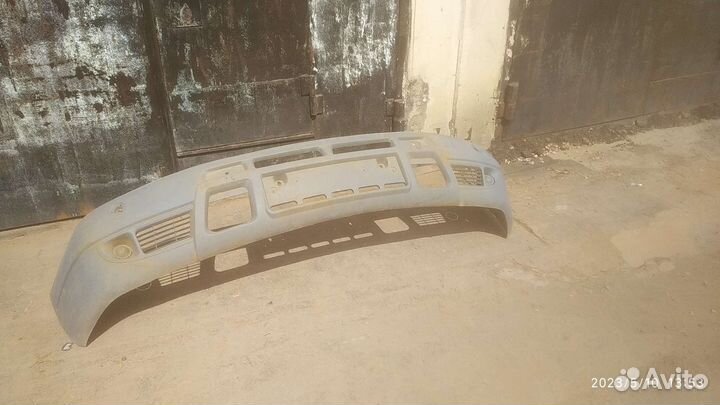 Передний бампер на газель