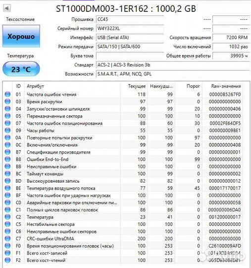 Жетский Диск Seagate Desktop HDD 1tb