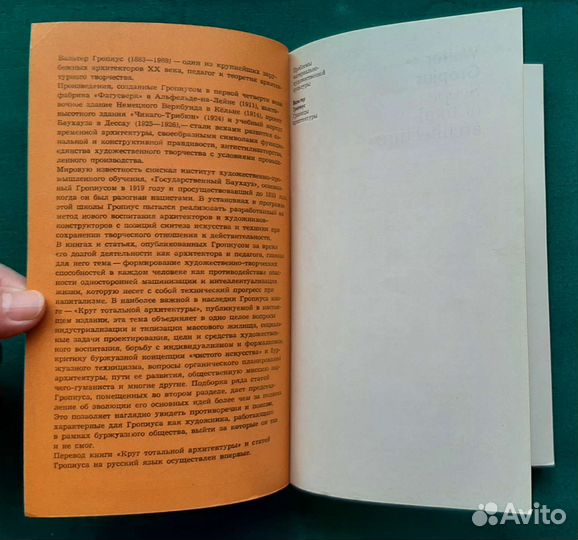 Гропиус В. Границы архитектуры. 1971