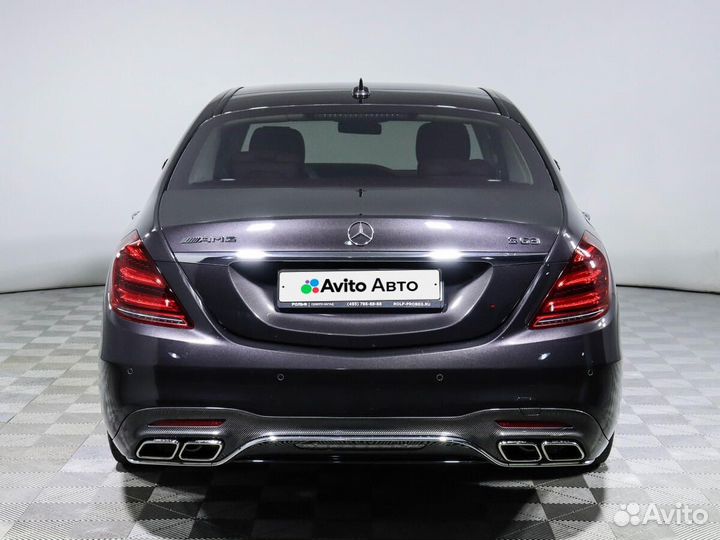 Mercedes-Benz S-класс AMG 4.0 AT, 2017, 83 130 км