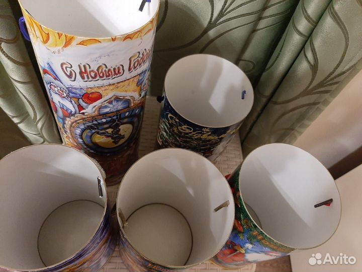 Тубы новогодней тематики