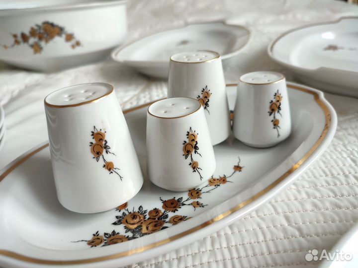 Cтоловый cеpвиз Гepмания ГДР 1777 12 перcон