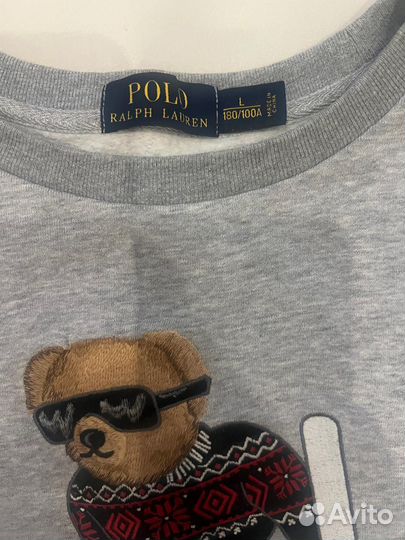 Свитшот ralph lauren с медведем