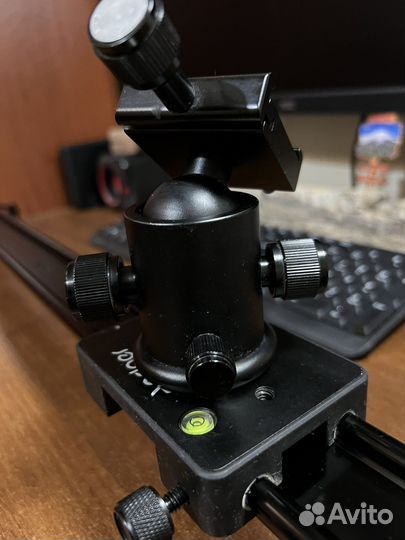 Слайдер 80см Andoer с головой