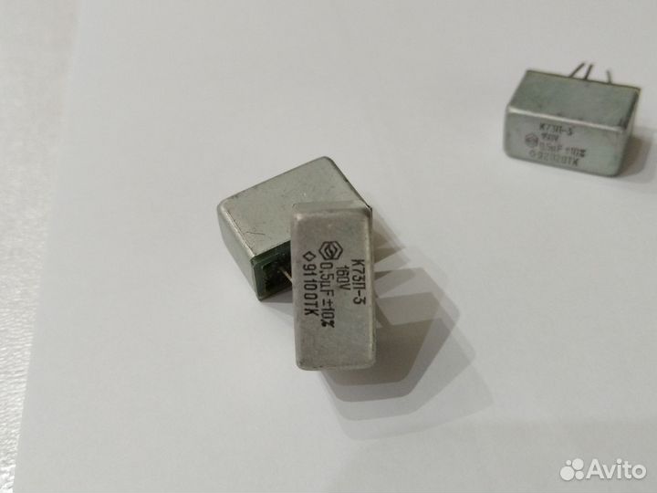 Конденсатор К73П-3 160V 0,5 СССР