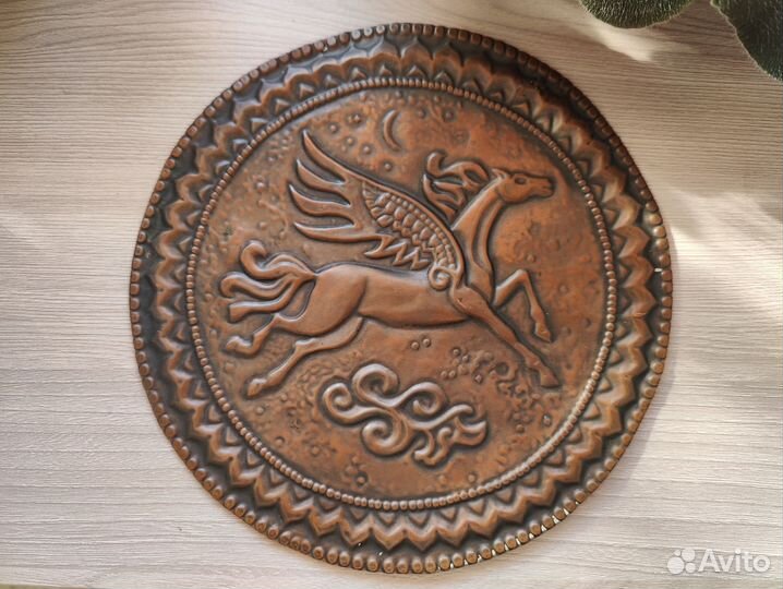 Картина чеканка СССР