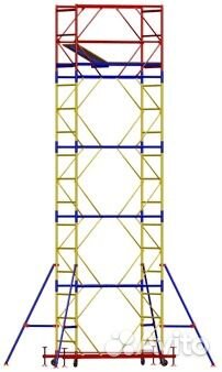 Тура. Строительная вышка. Леса