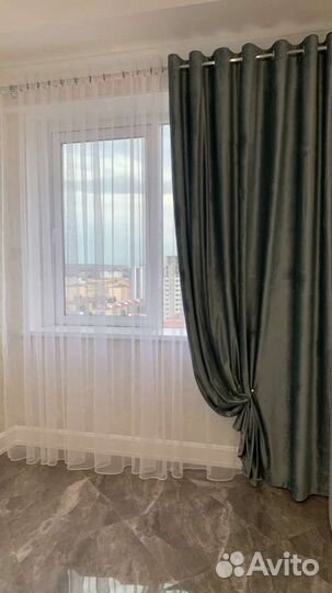 Занавески с вышивкой