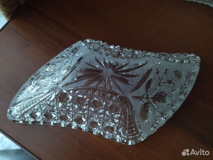 Хрустальные салатники СССР