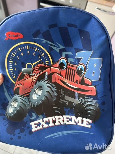 Рюкзак с монстраком для мальчика 2-5 года