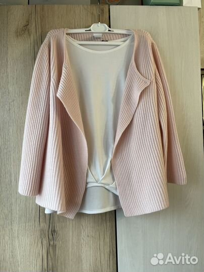 Шикарный сет Madeleine (кардиган кашемир/блуза)