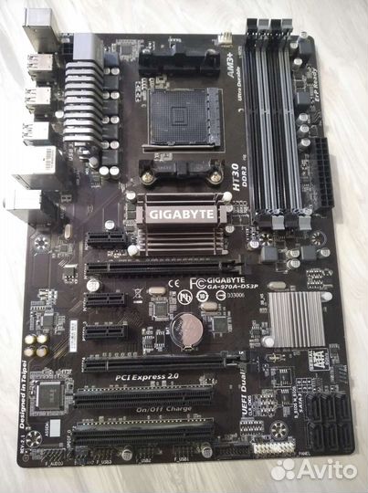 GA-970A-DS3P am3+ материнская плата