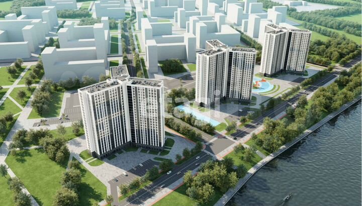 Квартира-студия, 33,1 м², 17/24 эт.