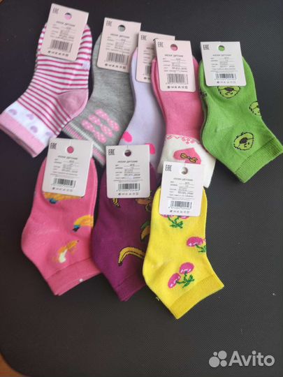 Носки детские для девочки 1-2 года