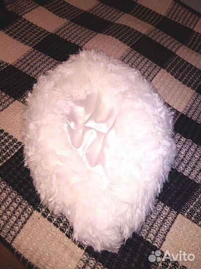 Лежанка пушистая и мягкая (новая)