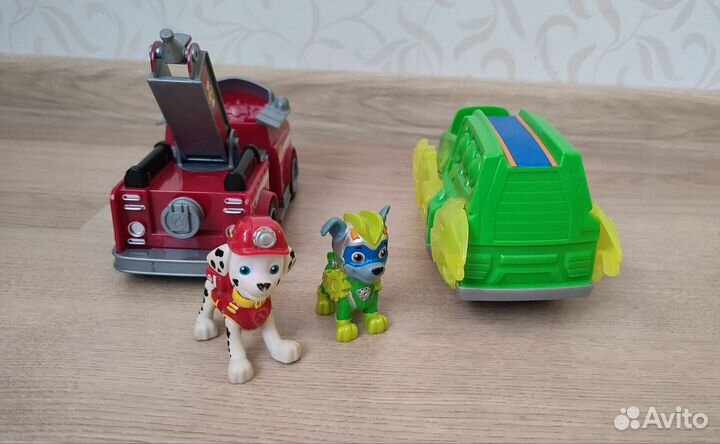 Игрушки Щенячий патруль машинки и щенки