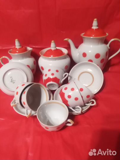 Чайный сервиз фарфор