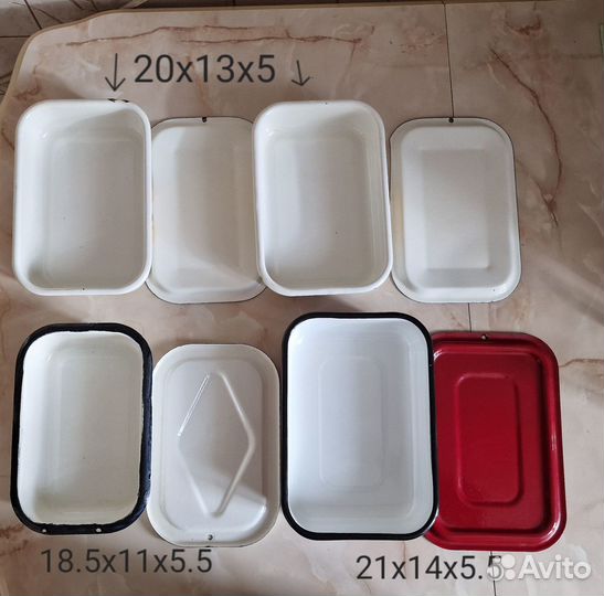 Эмалированные лотки СССР