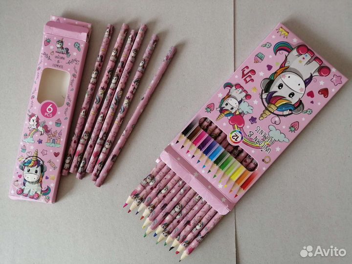 Набор канц.товаров Единорожки