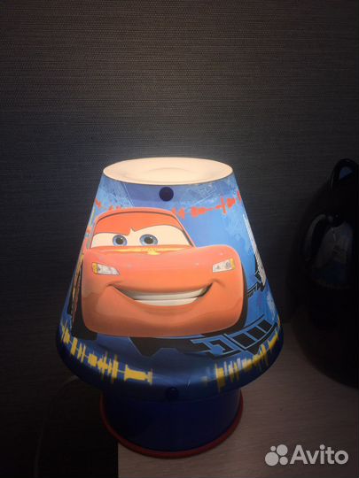 Ночной светильник детский «тачки»